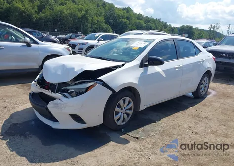 2014 Toyota Corolla Le из США, поврежденный, VIN 2T1BURHE7EC224011